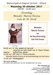 Feestdag Moeder Maria-Teresa van de H. Jozef